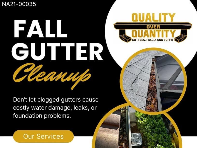 Quality Over Quantity Seamless Gutters, Soffit and Fascia LLC