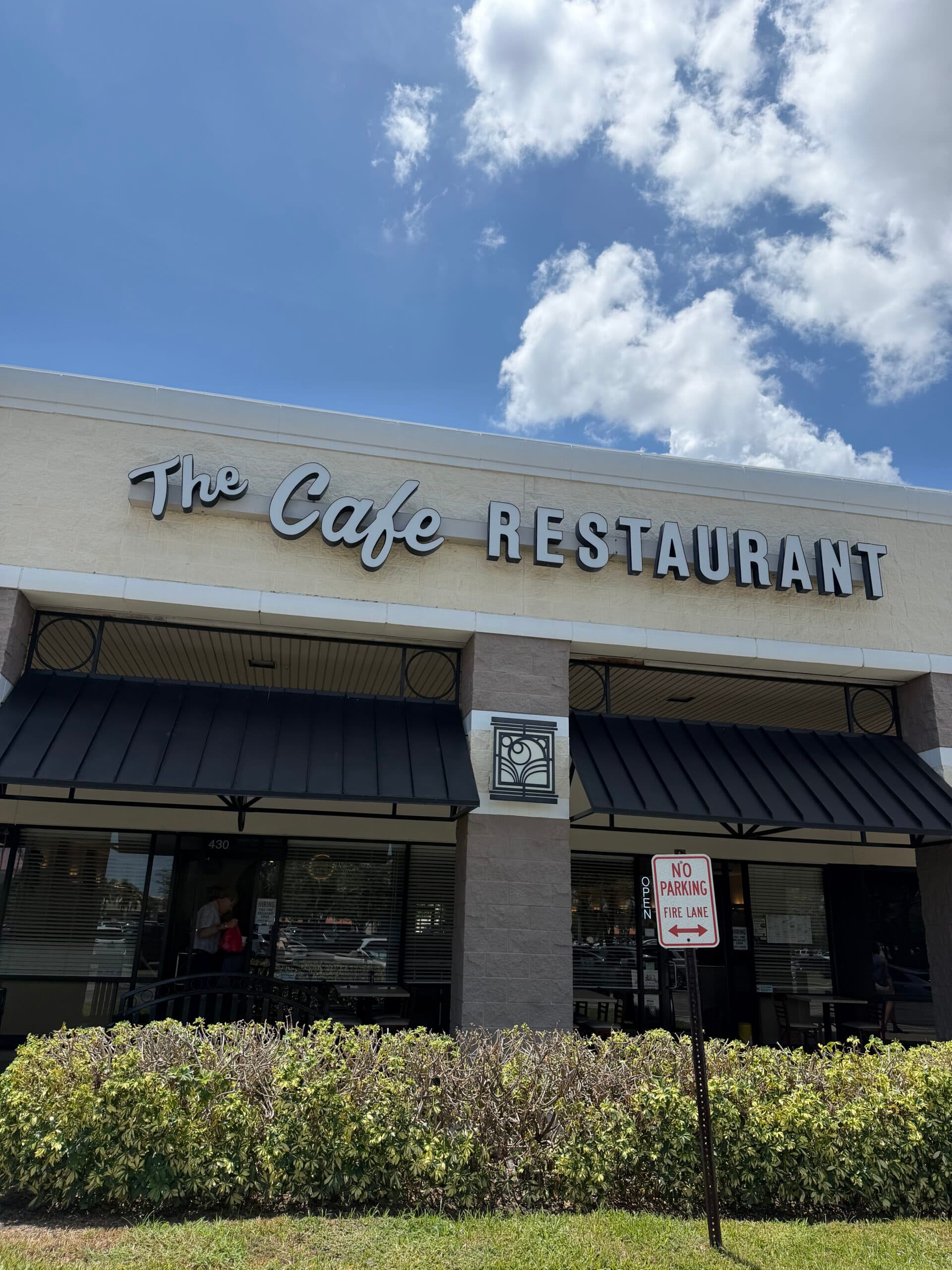 The Cafe Restaurant Review: Greek Food, Breakfast and Lunch in Cape Coral